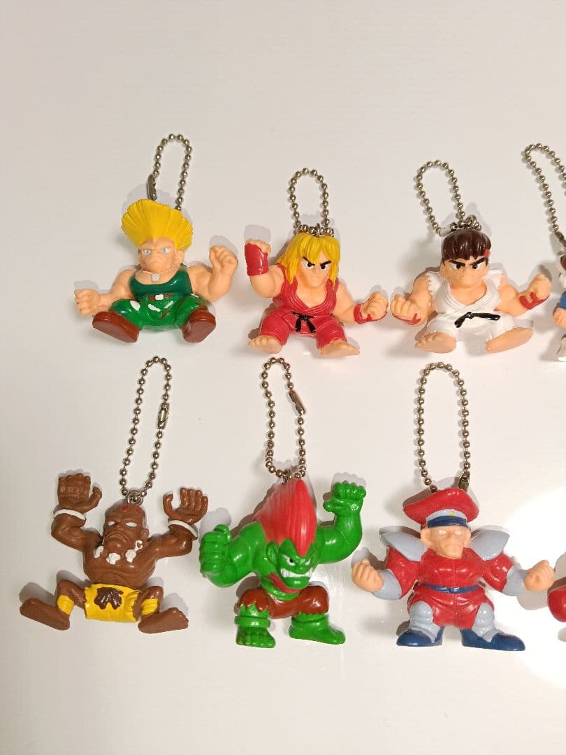ストリートファイター２キーホルダー 12種セット