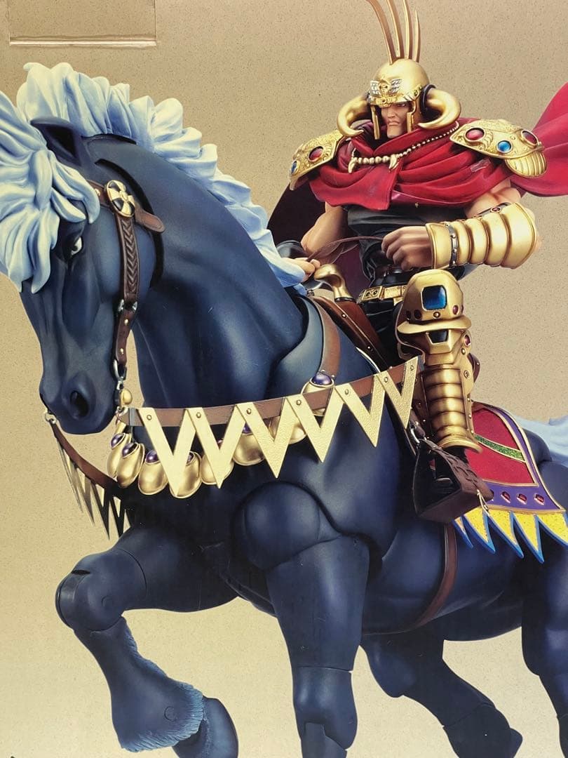 海洋堂 北斗の拳 200X 羅王＆黒王号 世紀末覇者拳王