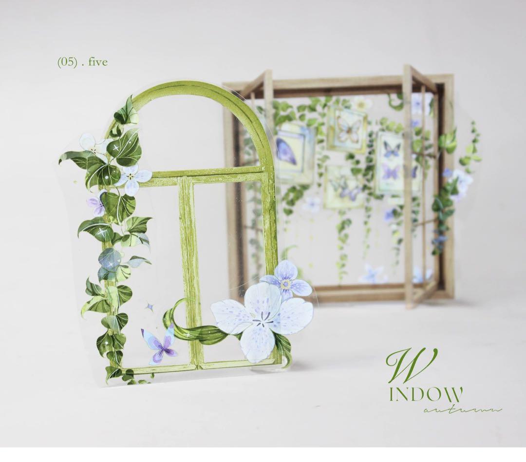 moodtape《一窗秋》海外マスキングテープ　マステ 【2346】