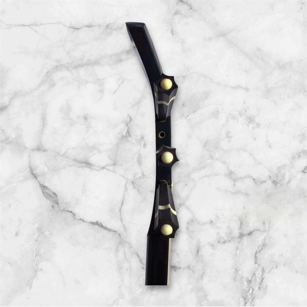 沖縄六線（南風原型） 縞黒檀製