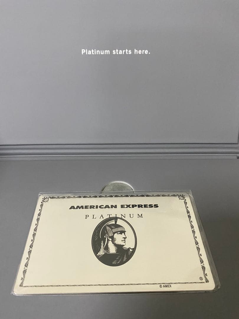 米国版新品】アメックス ミラー カード ノベルティプラチナ - メルカリ