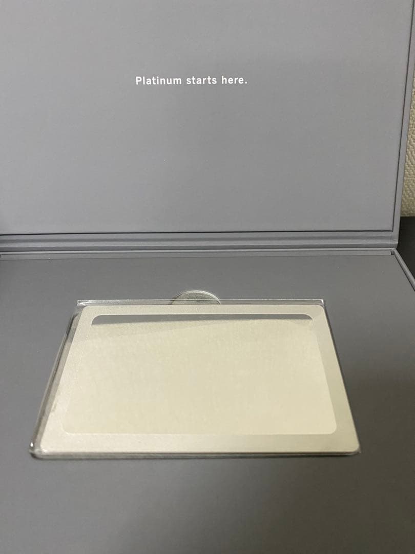 米国版新品】アメックス ミラー カード ノベルティプラチナ - メルカリ