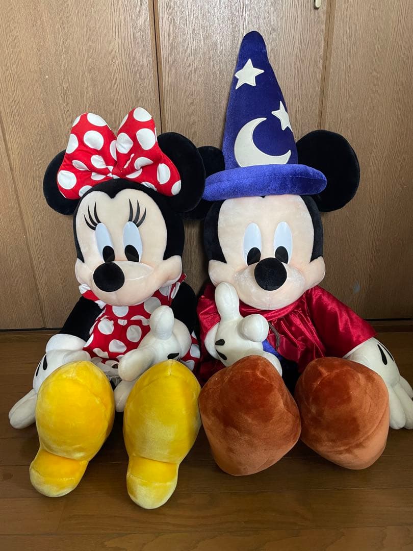 非売品 ミッキーぬいぐるみ ビッグ ミッキーぬいぐるみレロト