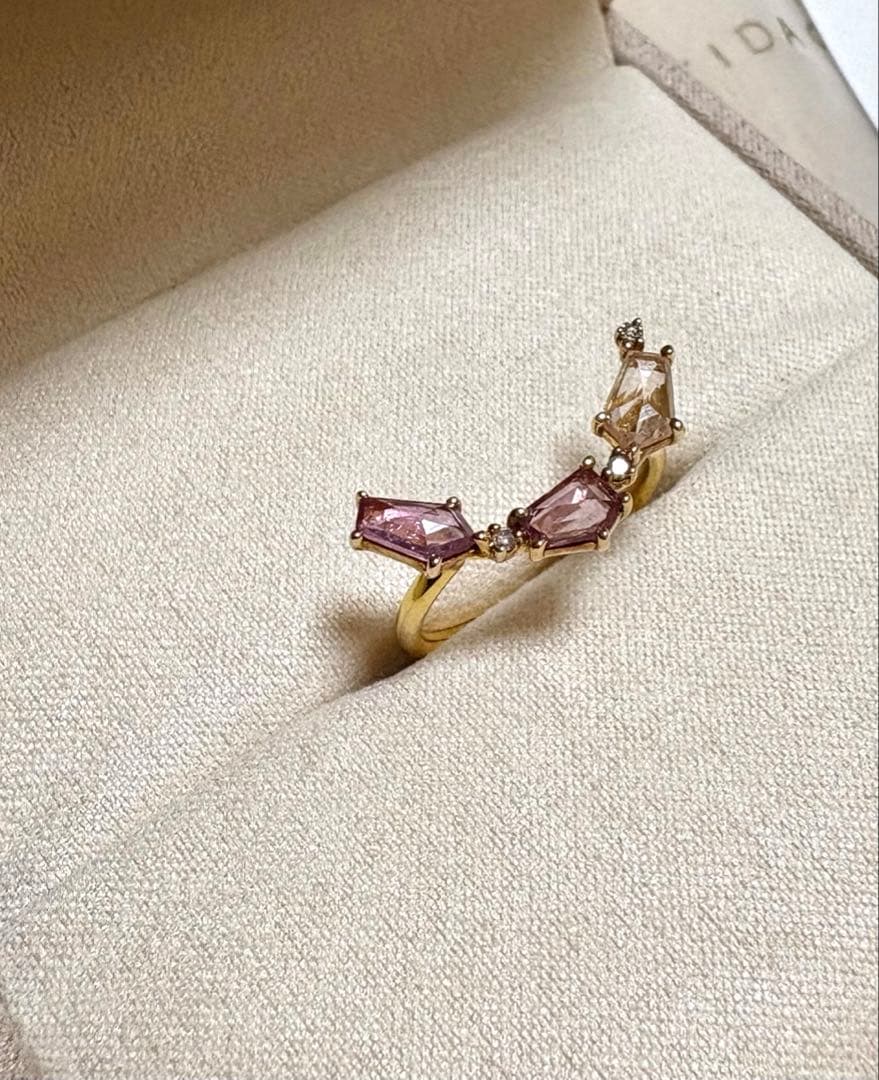 TIM様　ARTIDAOUD 「eden」 マルチサファイアリング　美品