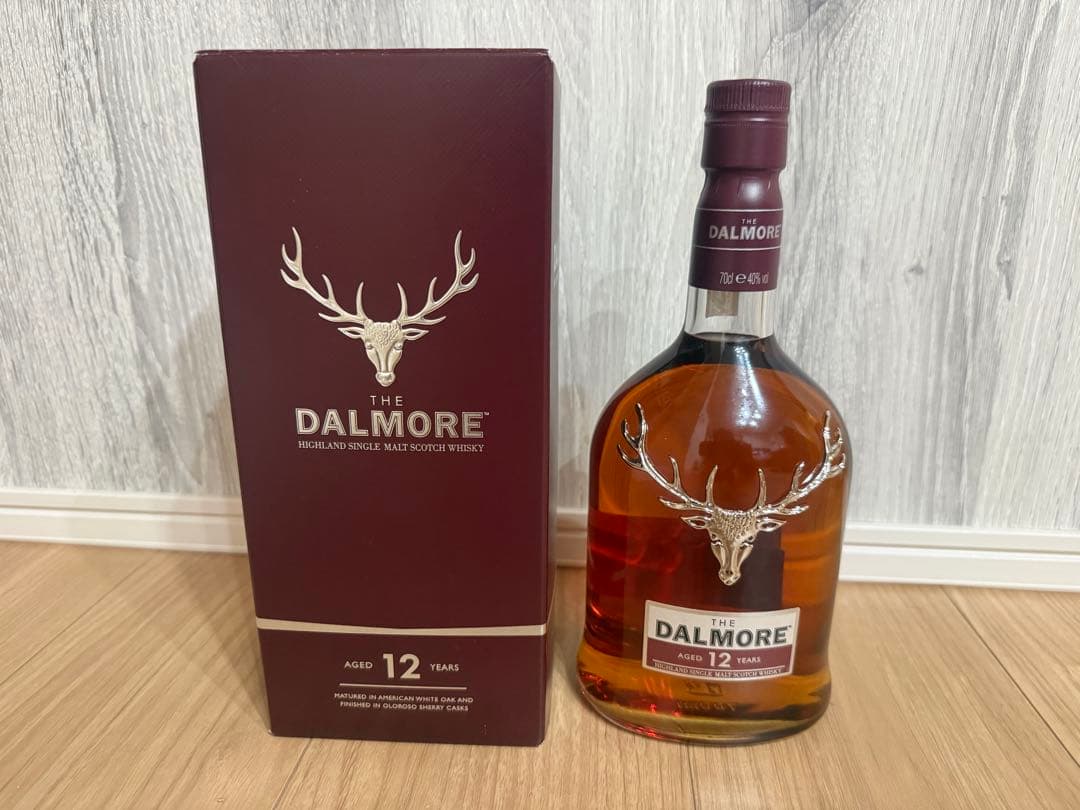 ダルモア12年新品 未開封 箱付き - メルカリ