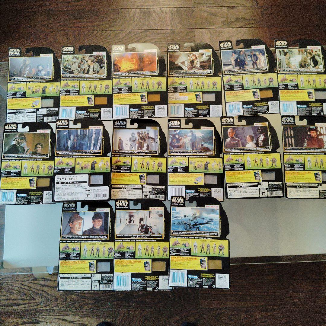 スター・ウォーズ　フィギュア　グリーンカード　フリーズフレーム　15体