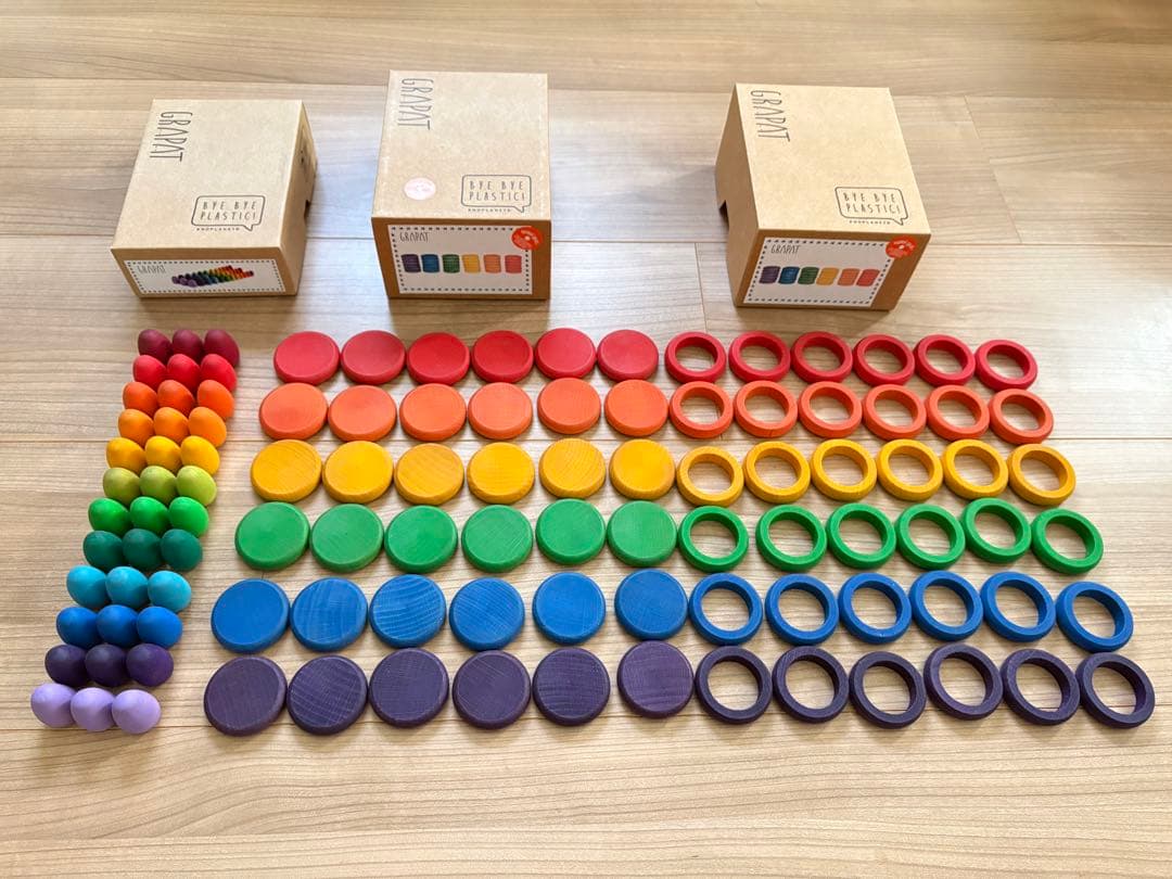 グラパット まんだら レインボーエッグ＆36＆36リング grapat