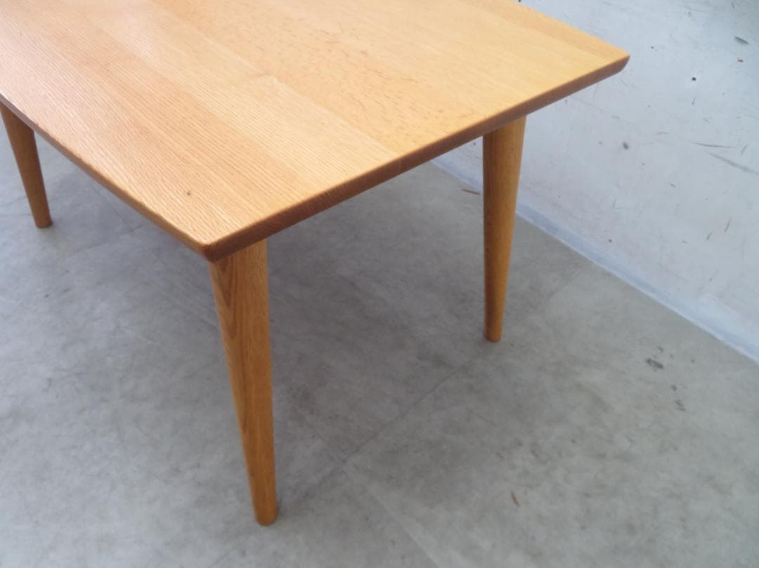 美品■柏木工■シビルシリーズ■無垢ナラ材■ダイニングテーブル■120幅■高級■