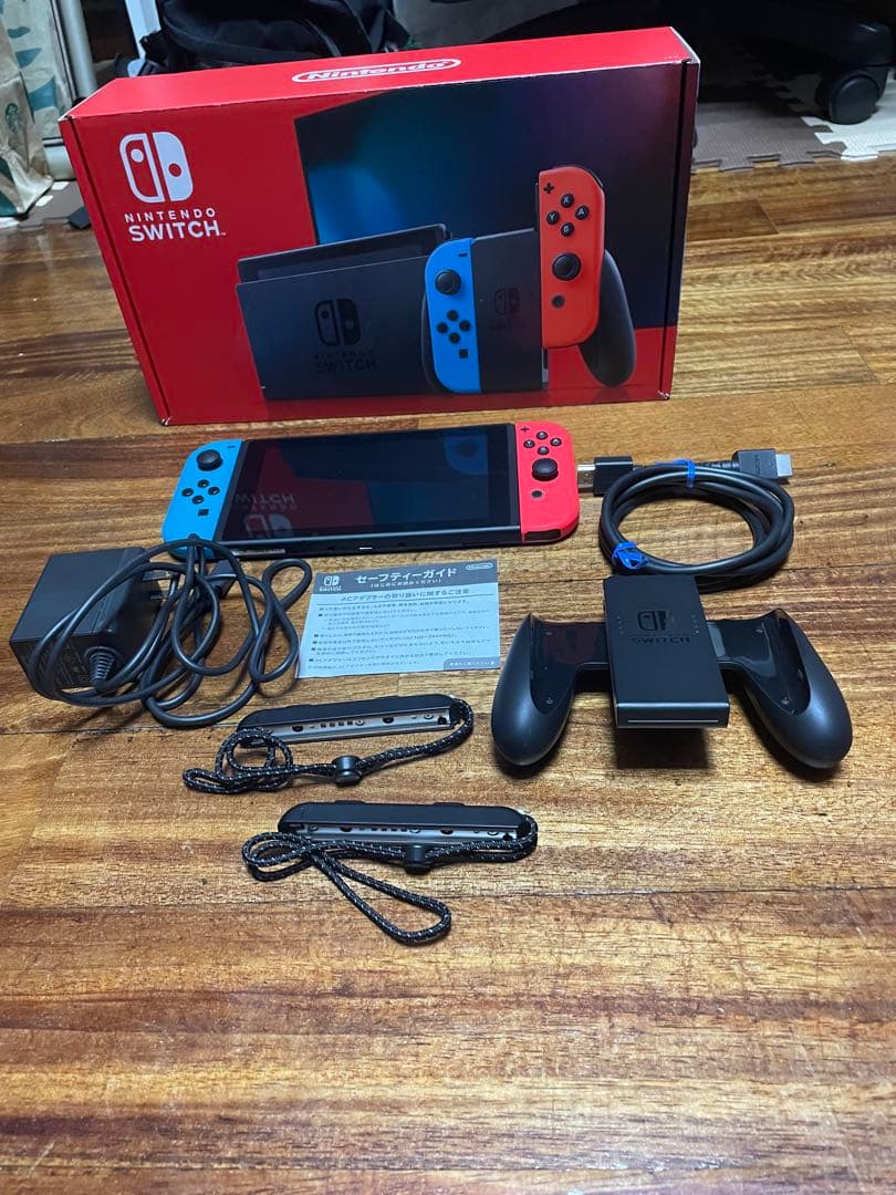 Nintendo Switch ネオンブルー/ネオンレッド 中古