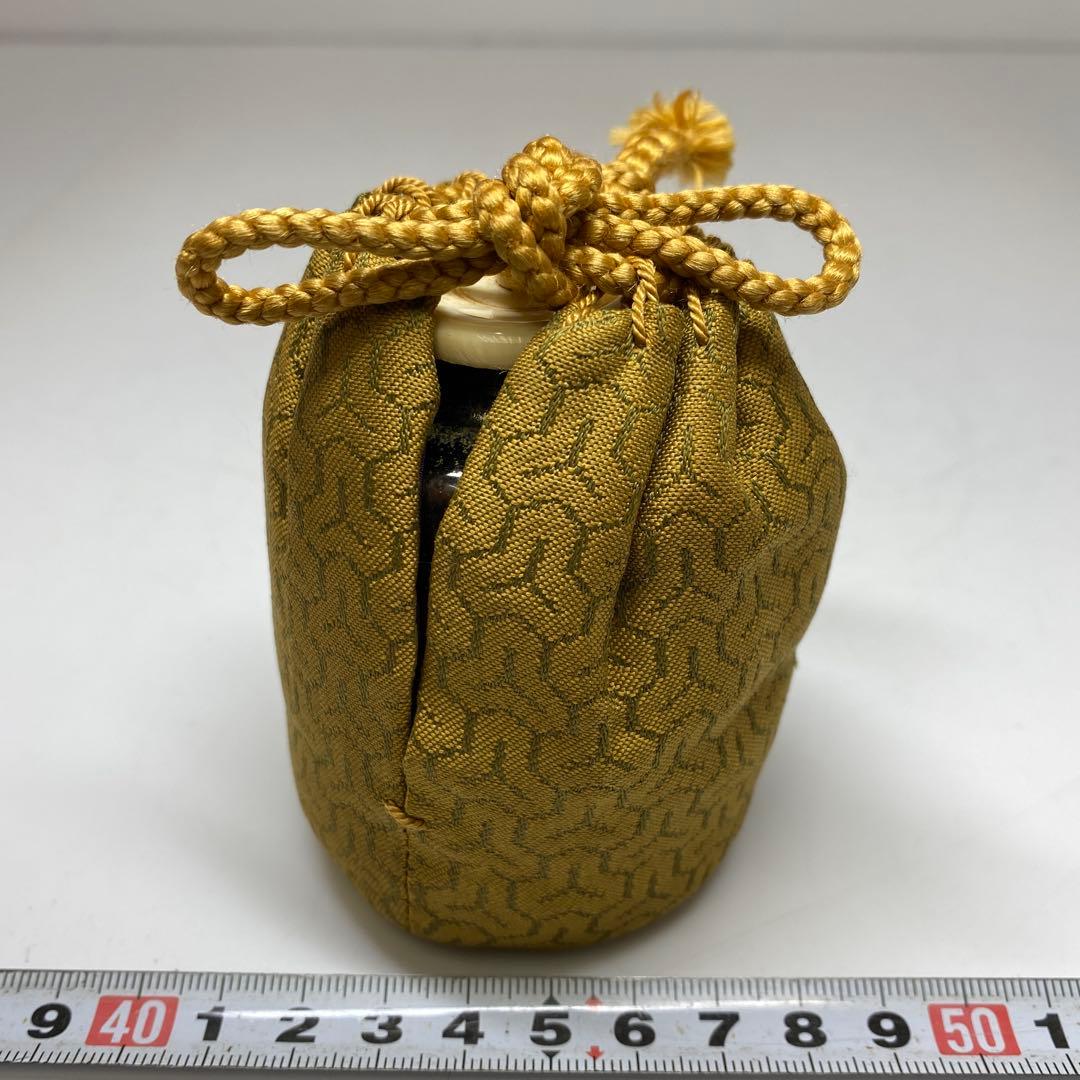 ☆茶3平安 笹田仁史 廣澤写茶入 共箱 高さ約8cm 東