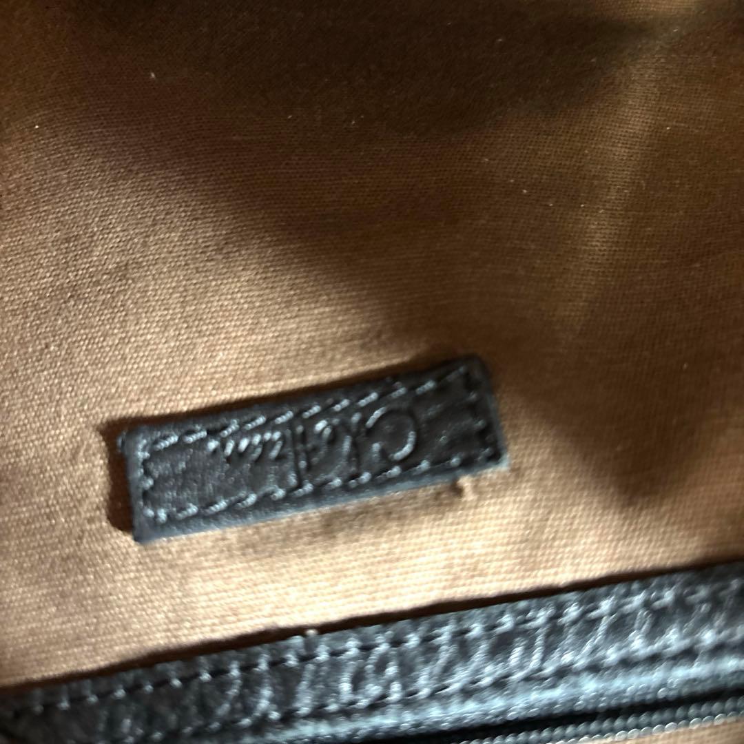 【美品】コールハーン　COLEHAAN　ワンショルダーバッグ　肩がけ　シボ革