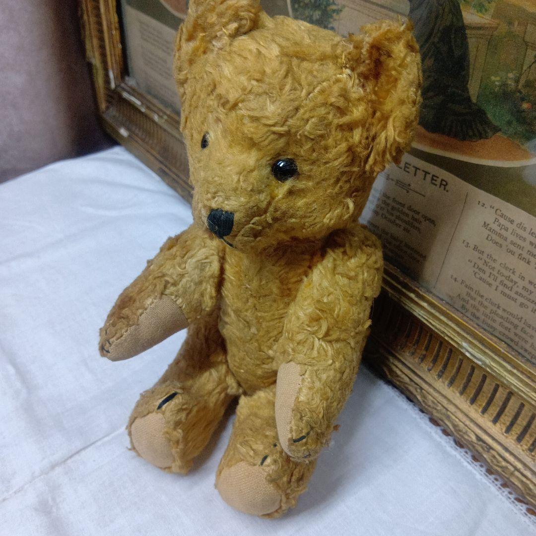 ♥ドイツからやって来た優しいお顔の　アンティーク　テディベア♥