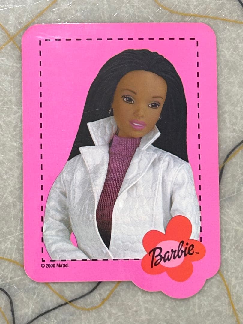 正規品 ヴィンテージ Barbie バービー ステッカー 2000年 当時物