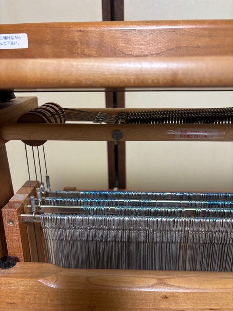 SAORI WX60 織り機 木製折りたたみ式 スプリング式4枚綜絖