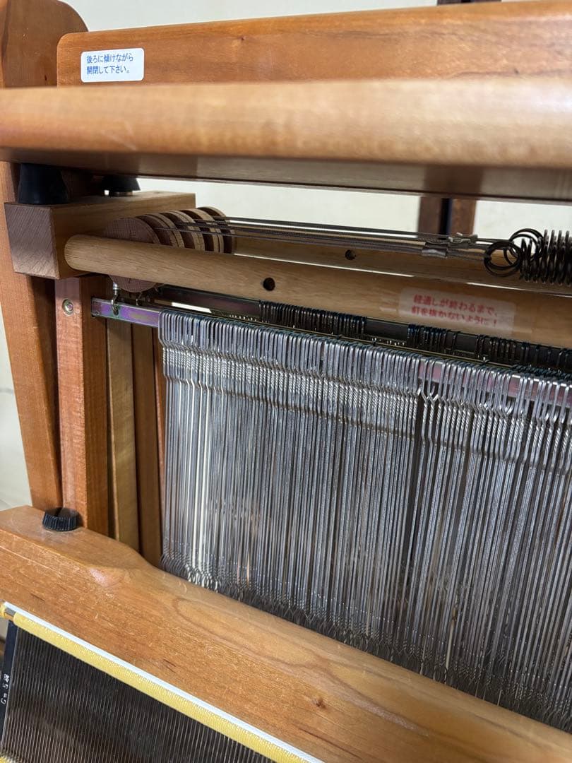 SAORI WX60 織り機 木製折りたたみ式 スプリング式4枚綜絖