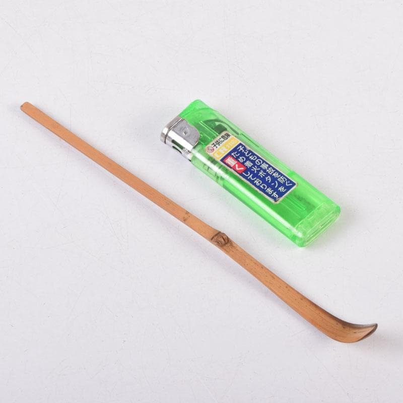 茶道具 仙寿庵堂 茶杓 銘「紫雲」 共筒共箱 C 8419 美術品・アンティーク・