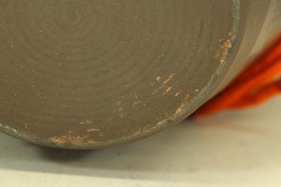 茶道具 高取焼 十三代 八仙作 飾り茶壷 飾り壺 共箱(RC917)