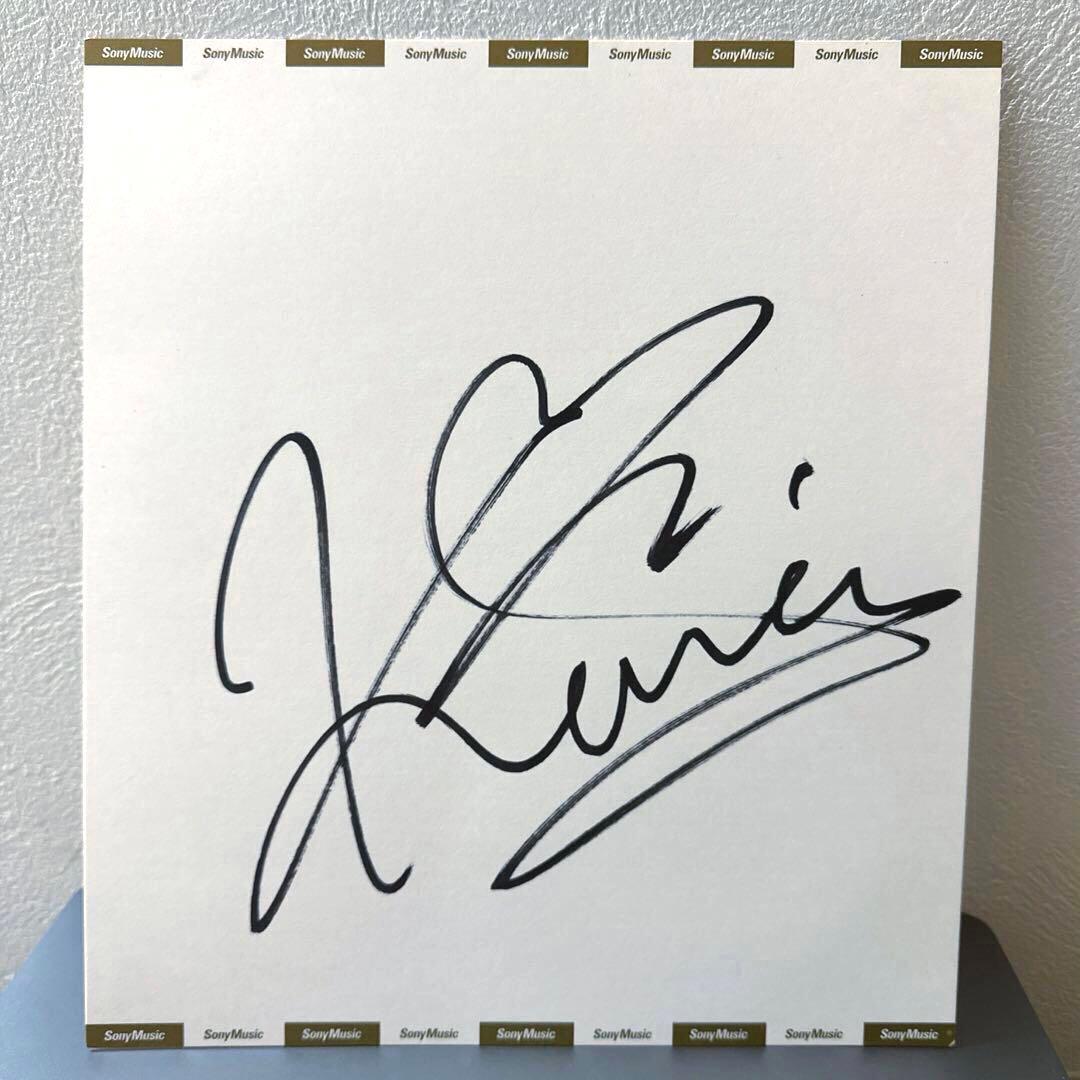 西野カナ 直筆サイン色紙 - メルカリ