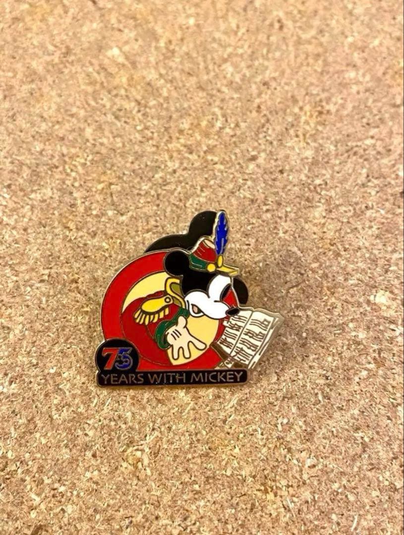 ミッキーマウス 75周年 ピンバッジセット ミッキー 2003年 平成レトロ