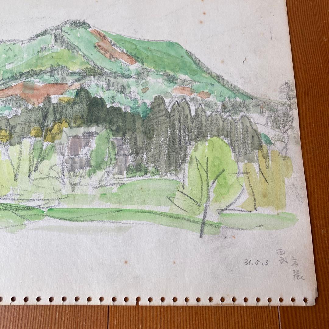 デッサン画　東山