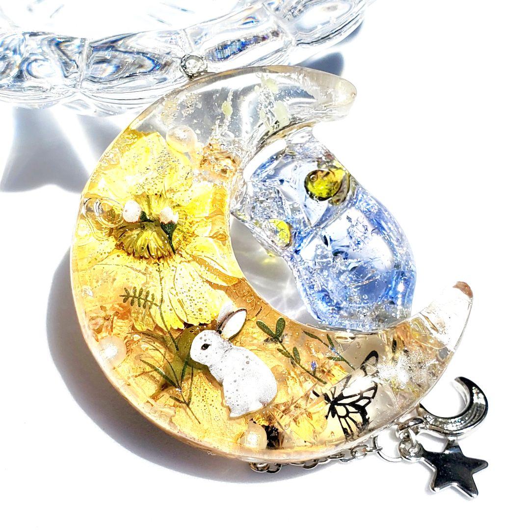 やっちゃん様専用 ガラス・天然石レジンネックレス オルゴナイト