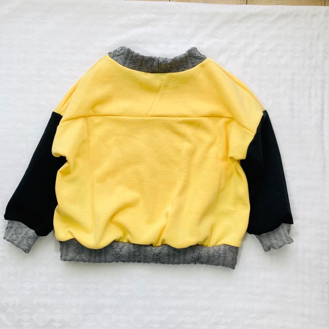 はっぴー　ハンドメイド　子供服　100cm