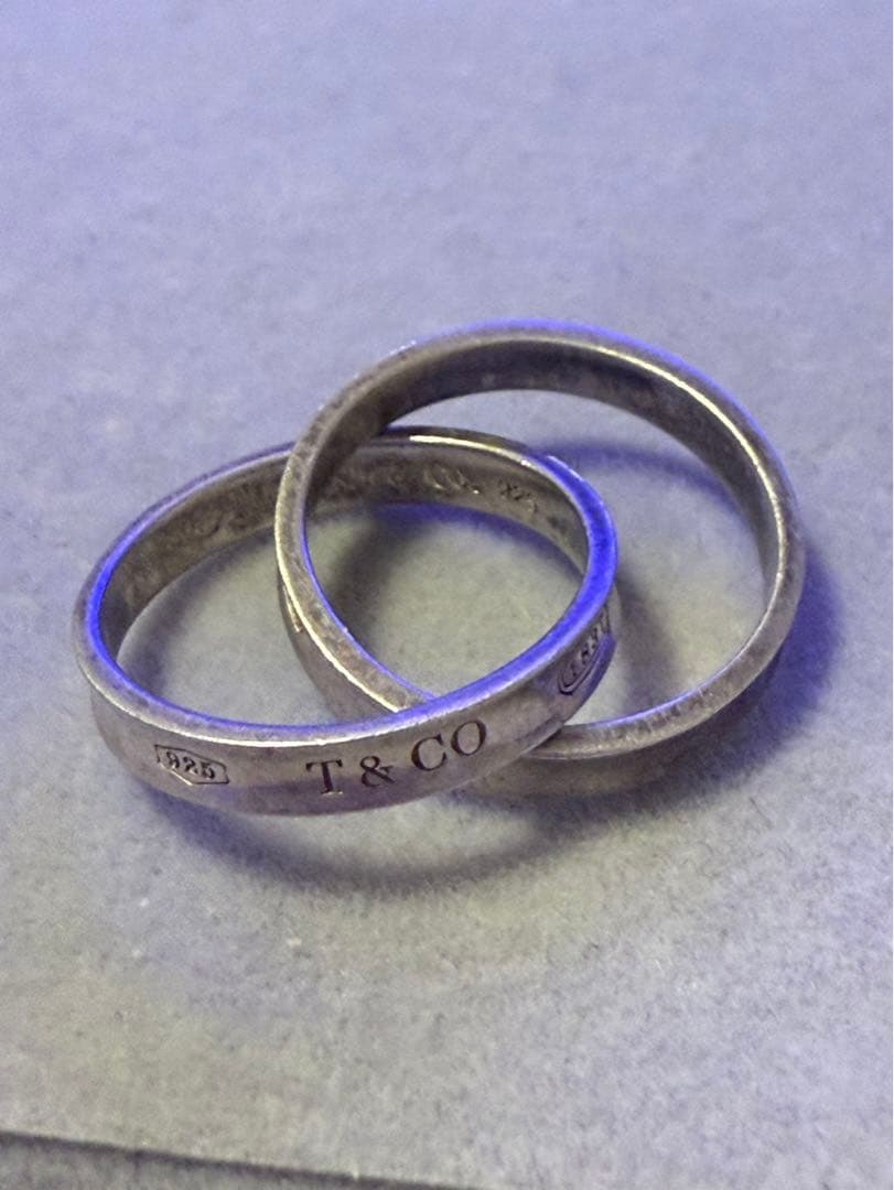 【値下】ティファニー　1837 インターロッキング　925 16号