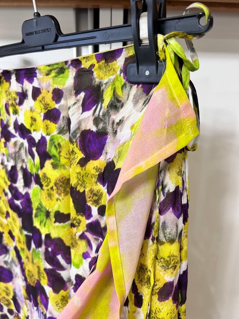スカート dries van noten 23ss flower skirt