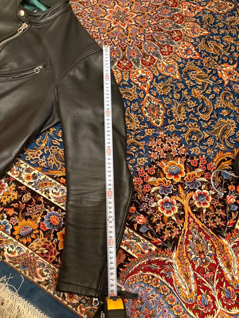 超美品✨新型schott 244US ラムレザー38インチTALL - メルカリ