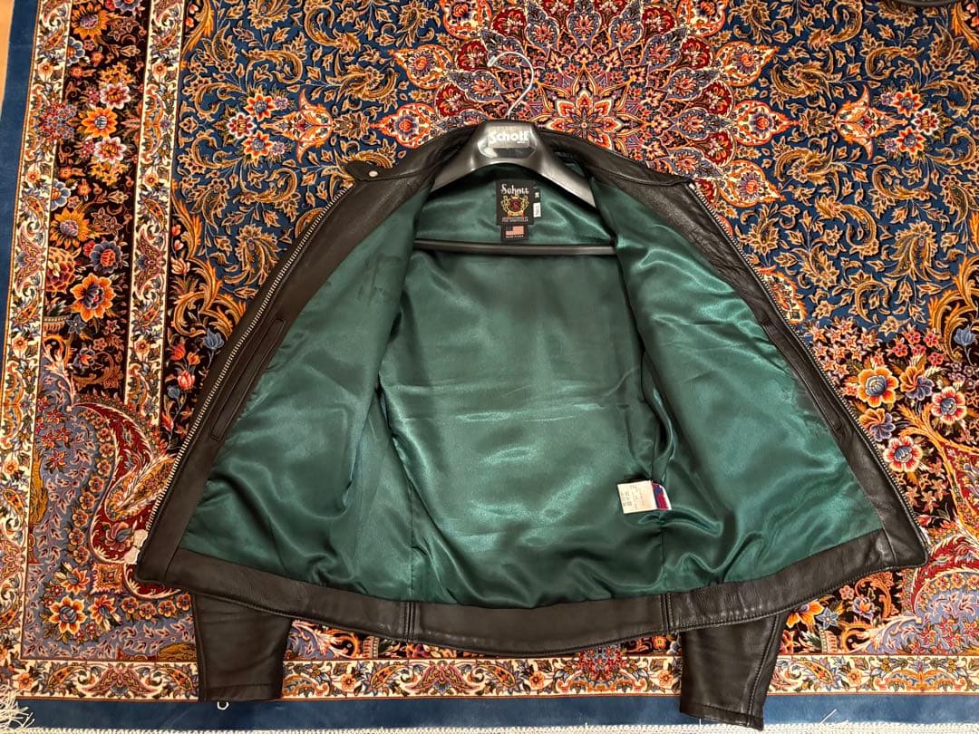 超美品✨新型schott 244US ラムレザー38インチTALL - メルカリ