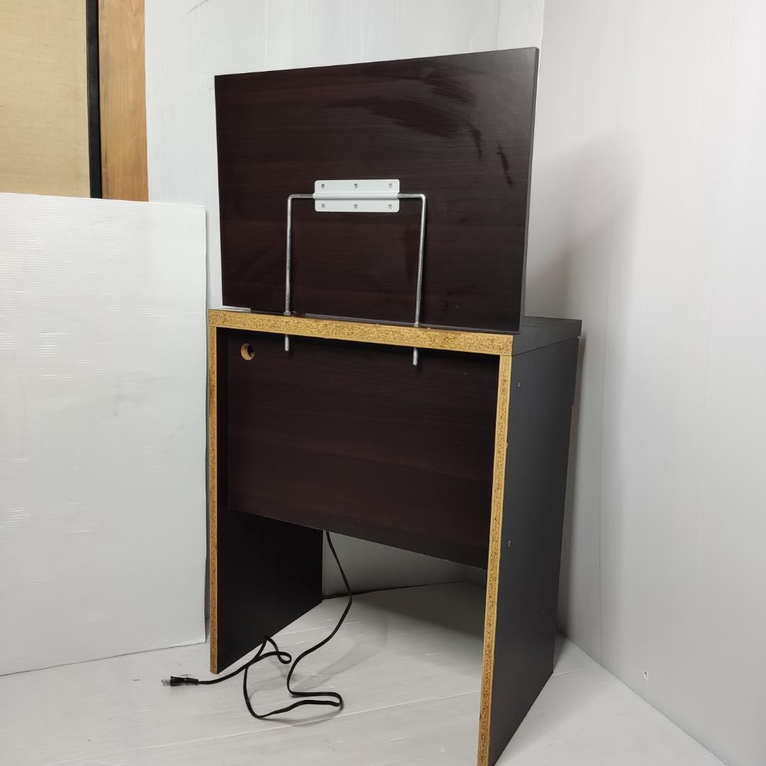 ニトリ 一面鏡ドレッサー 59×39×113 ブラウン レトロ-仕入れ