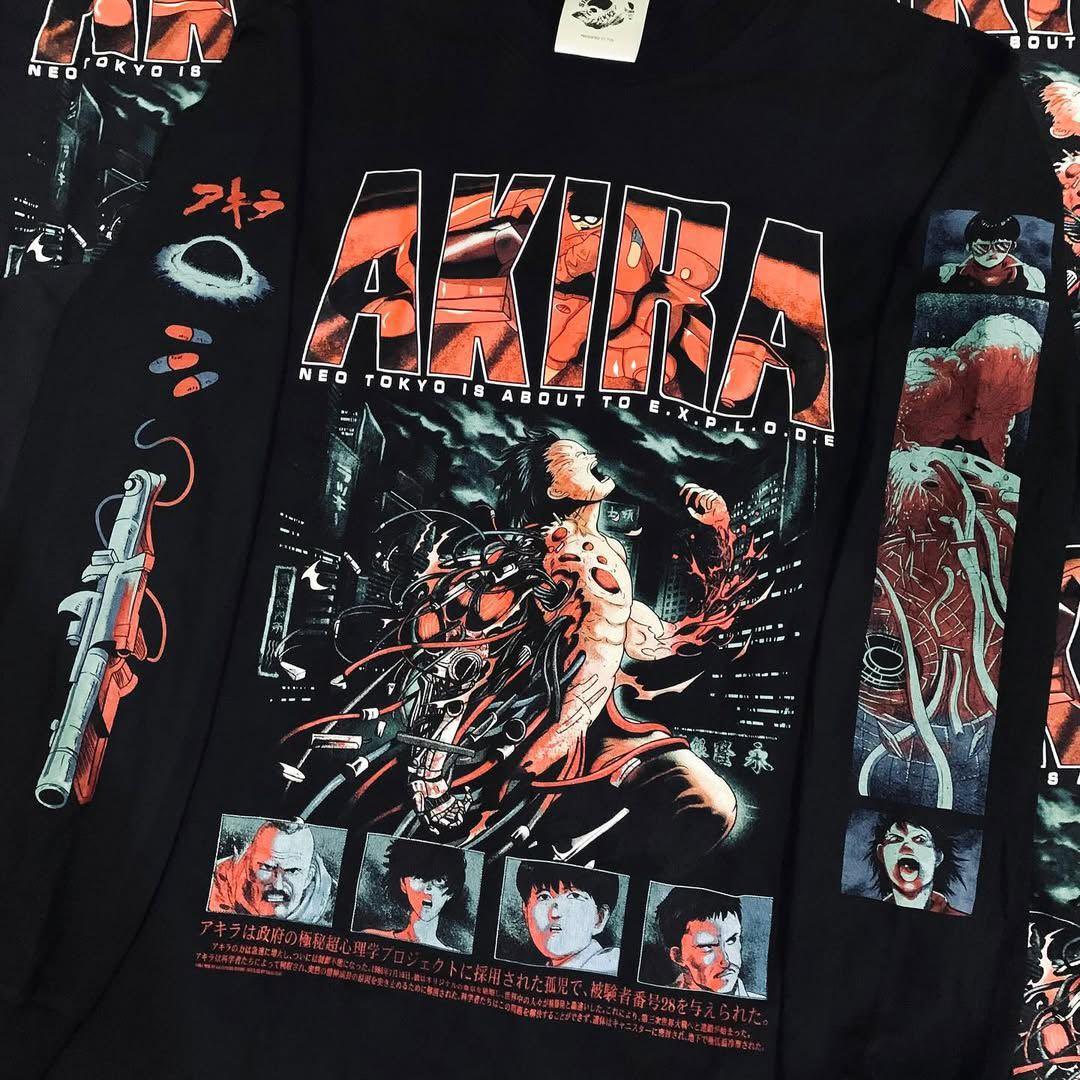 激レア】AKIRA アニメTシャツ ロンT XL メンズ