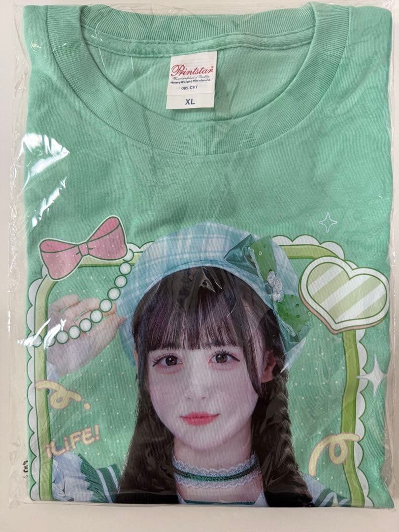 iLife! 日本武道館 オンラインくじ 若葉のあ 実写 Tシャツ