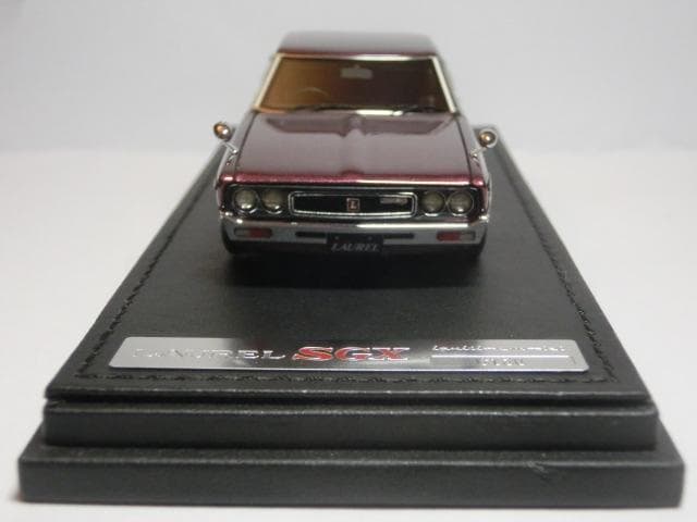 イグニッションモデル 1/43 IG1908 日産ローレル2000SGX紫 箱付
