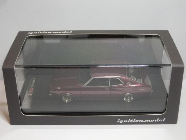 イグニッションモデル 1/43 IG1908 日産ローレル2000SGX紫 箱付