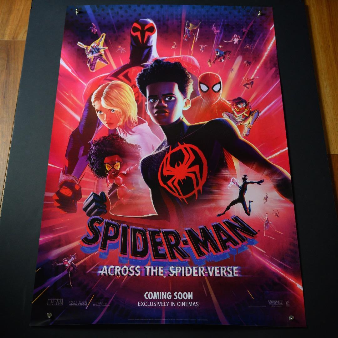 映画館用両面ポスター】スパイダーマン：アクロス・ザ・スパイダーバース
