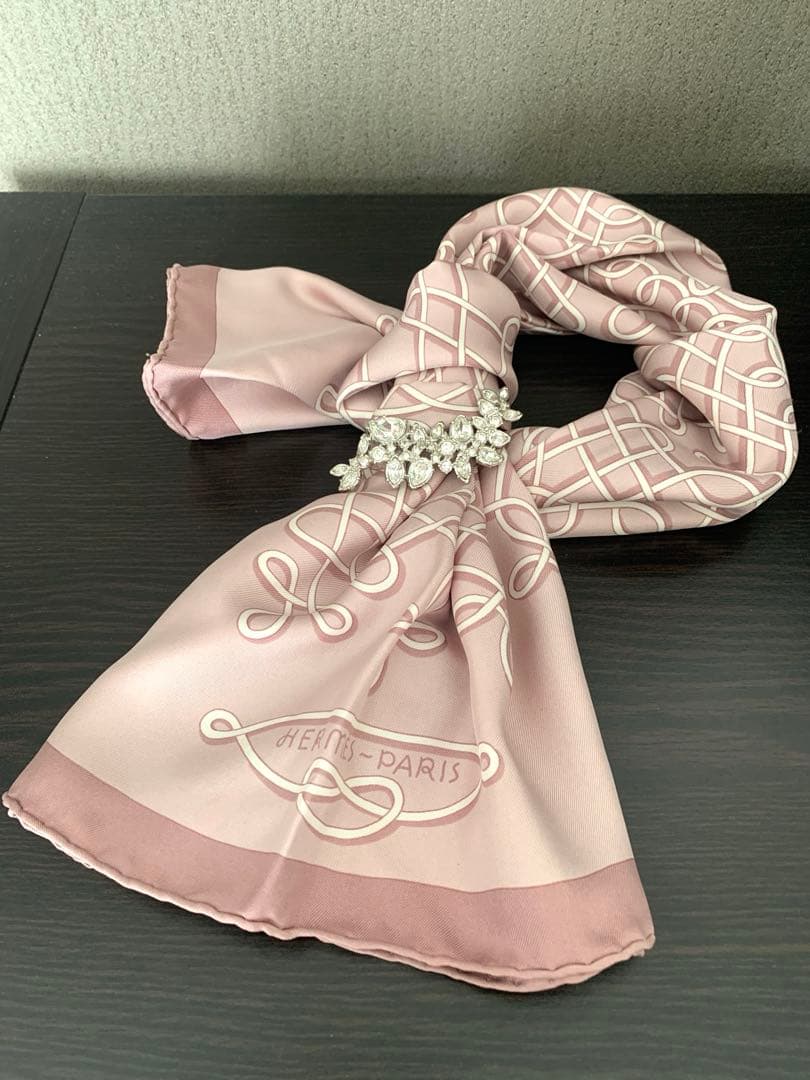 ☆SWAROVSKI☆きらきらクリア ロングブローチ/シルバー