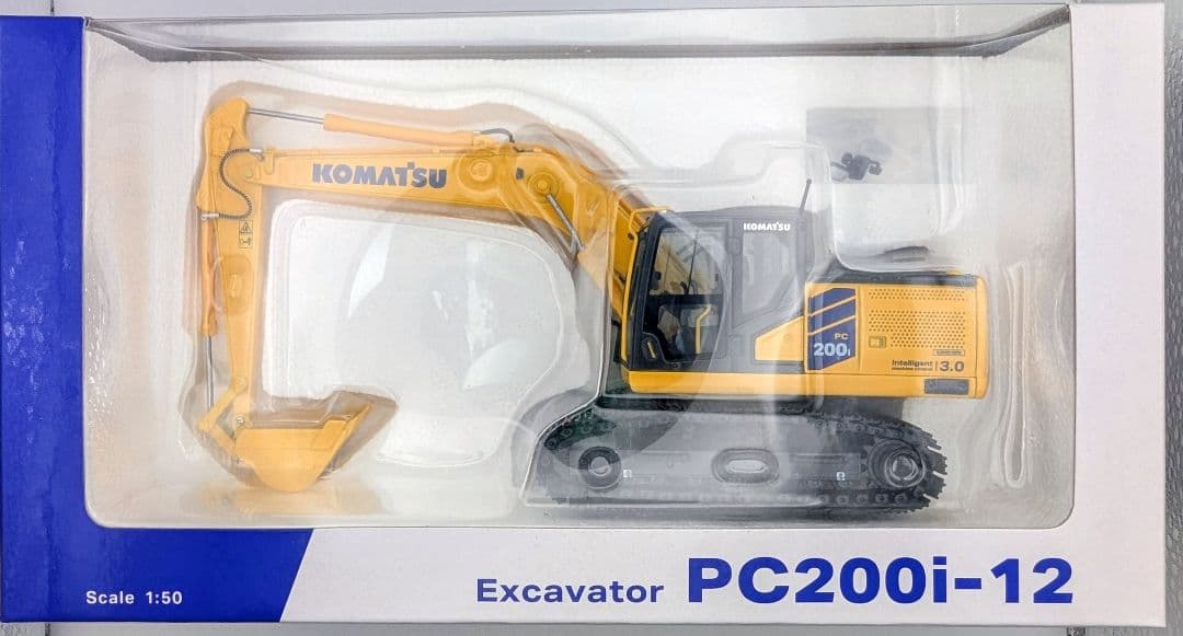 新型 KOMATSU PC200i-12 ダイキャストミニカー