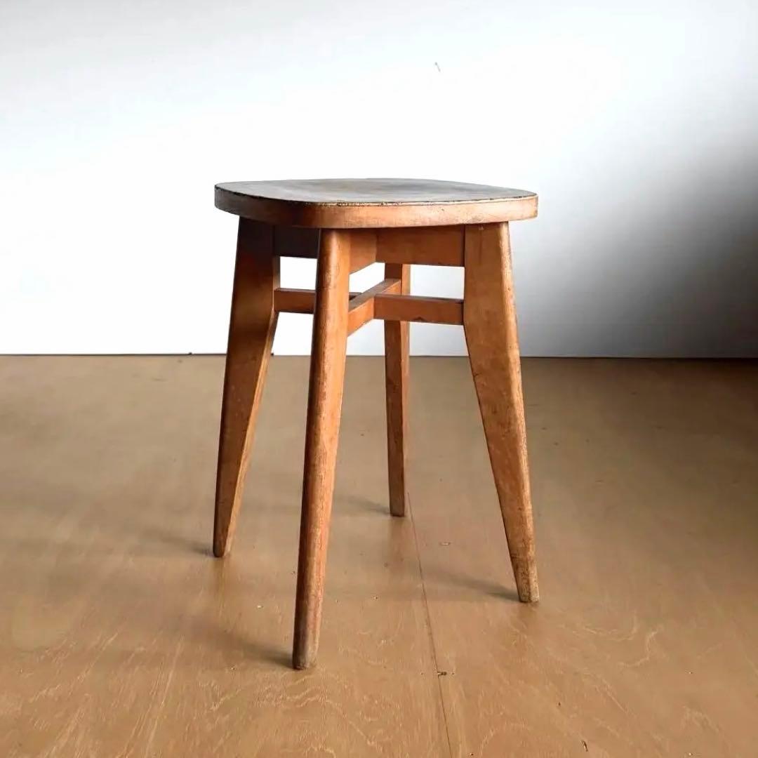 French Vintage Stool フレンチ ヴィンテージスツール - メルカリ