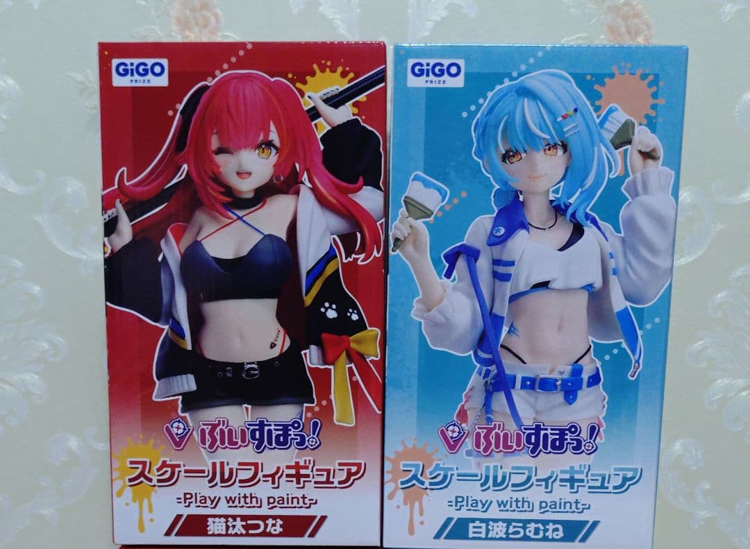 ぶいすぽ スケール フィギュア 白波らむね 猫汰つな 2体セット GIGO