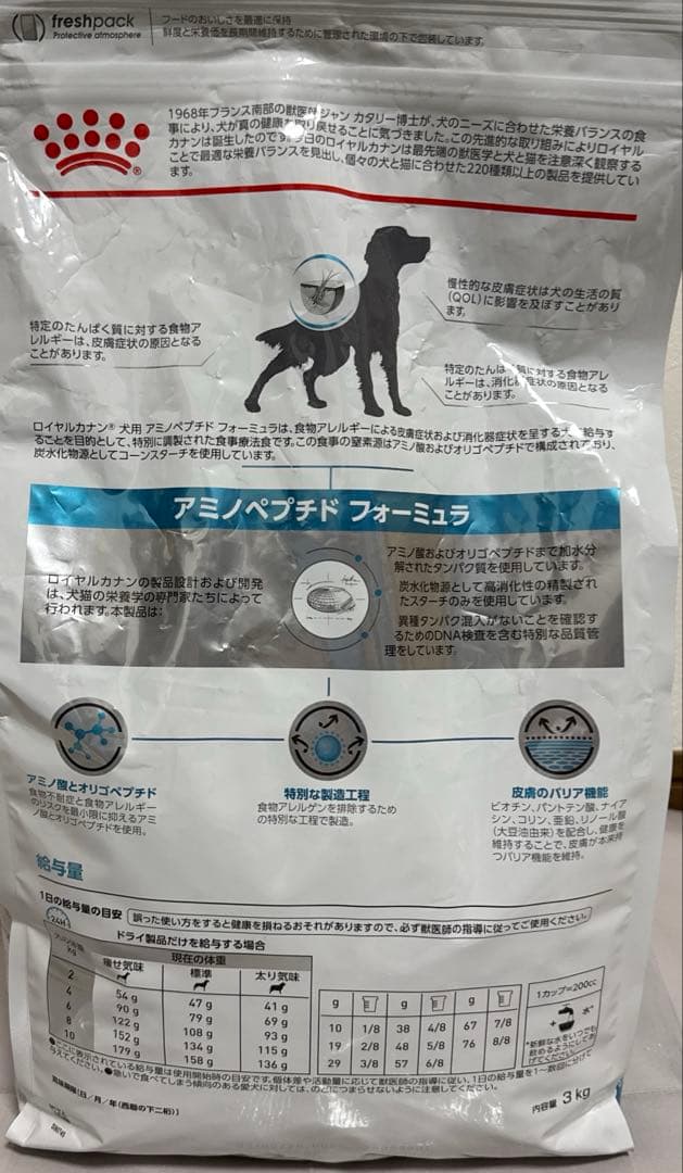 ROYAL CANIN アミノペプチドフォーミュラ 3kg - メルカリ