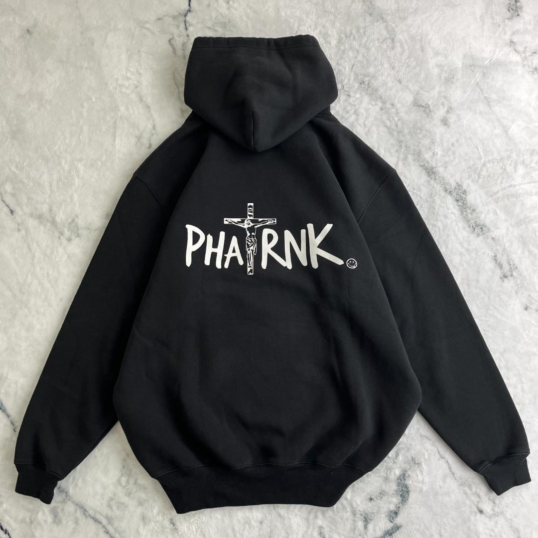 【超絶人気モデル・希少XXL】ファットランク☆ビッグロゴ入りパーカー/2977.