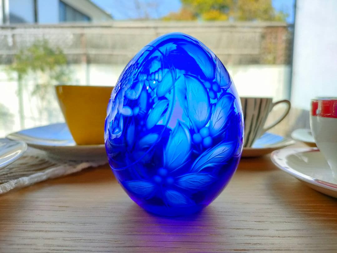 ロシア faberge ファベルジェ インペリアルクリスタルエッグ カット