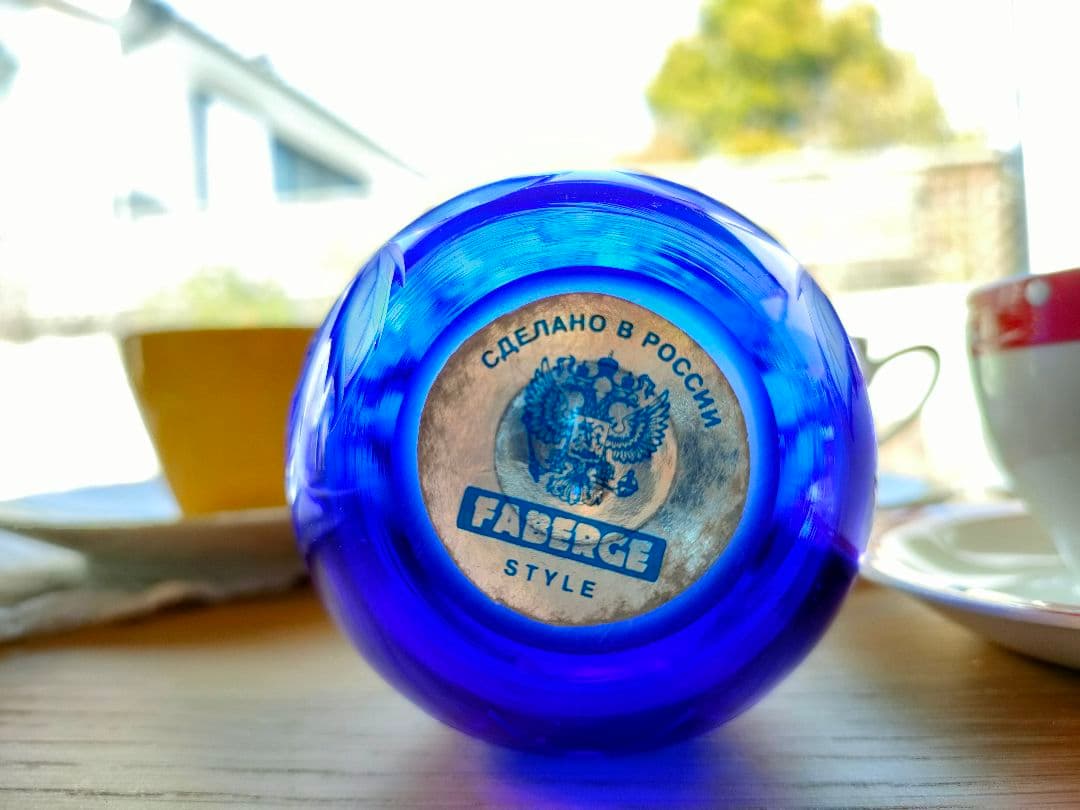 ロシア faberge ファベルジェ インペリアルクリスタルエッグ カット