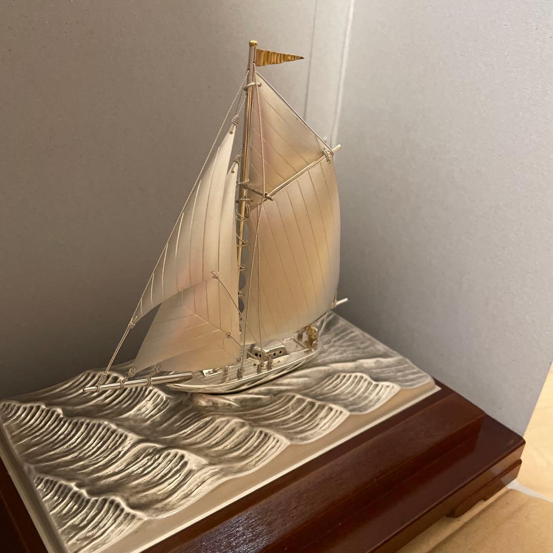 武比古 銀製 SILVER 985 ヨット 6号 1本マスト - メルカリ