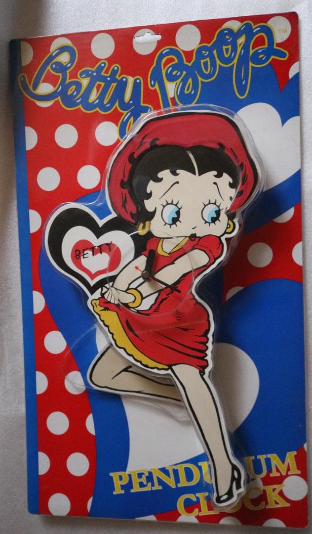 ＋＋ベティ・ブープ＋＋ スカート上げ 壁掛け時計
