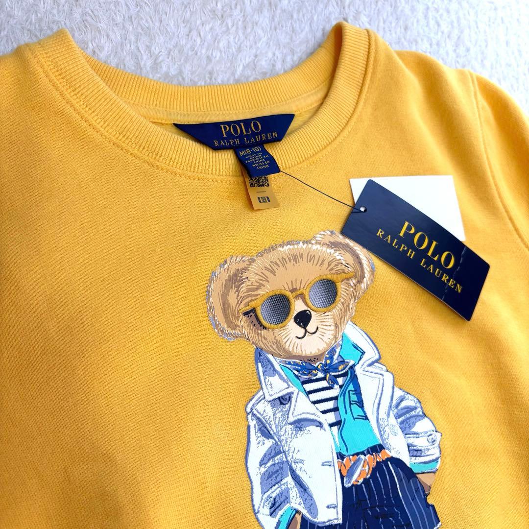 新品未使用品✨ラルフローレン ポロベア トレーナー イエロー 140