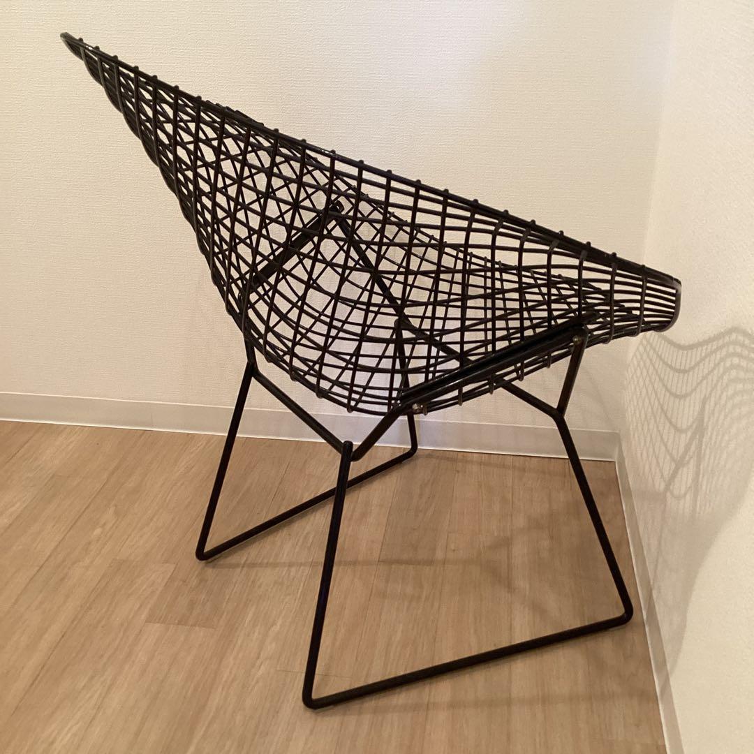 ハリーベルトイヤ　ダイヤモンドチェア　ブラック