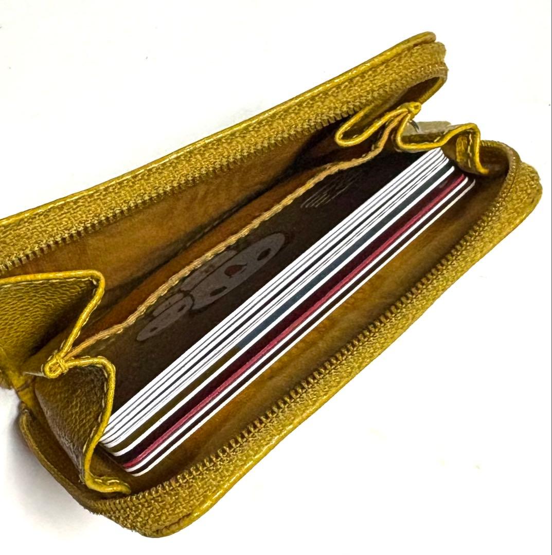 かおる！CHANELシャネル☆ケース イエローレザー ココマーク