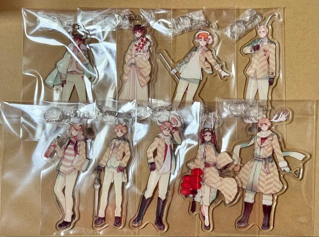 ヘタリア まとめ売り つのたりあ アクリルキーホルダー 缶バッジ